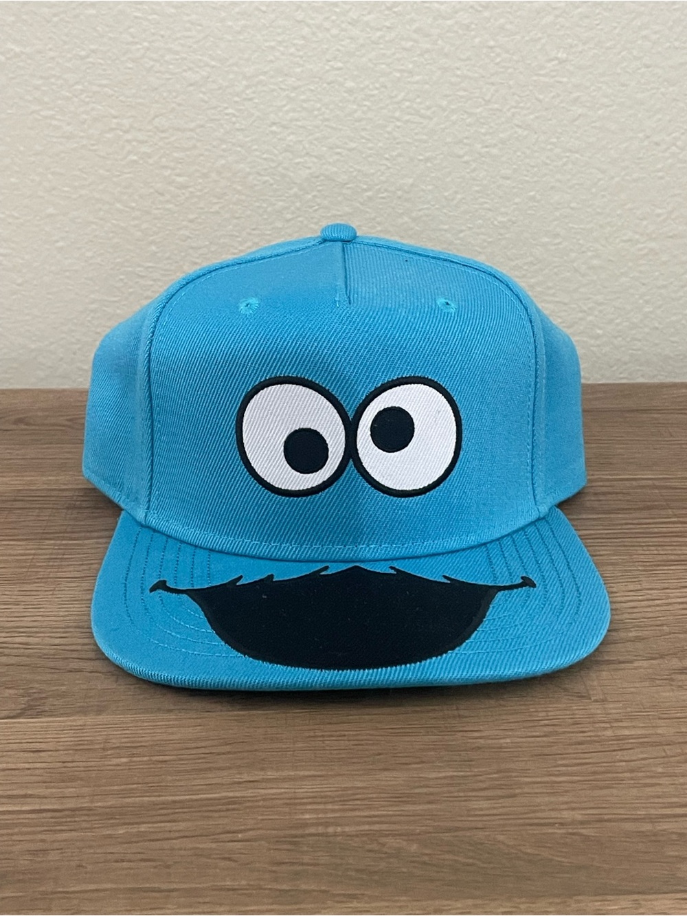 Sesame Street Teal and Black Logo Cap